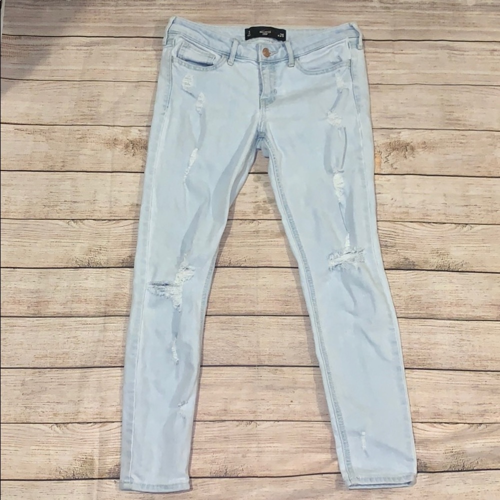 HOLLISTER CROP Jeans Size 24 A18